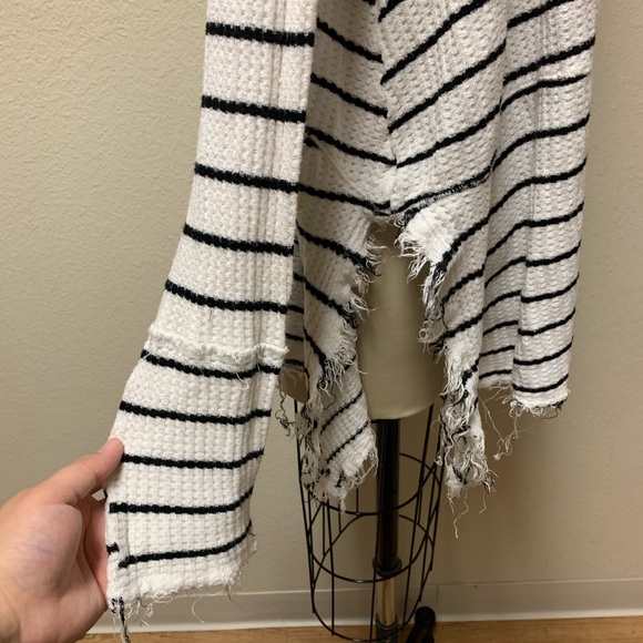 Free People Oversized Stripe Sweater - Picture 6 of 6